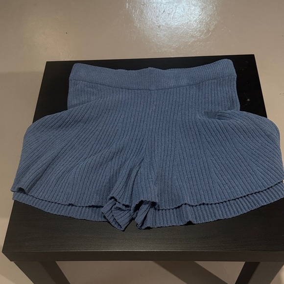 UGG Blue Ribbed Women's Skorts - Picture 1 of 1